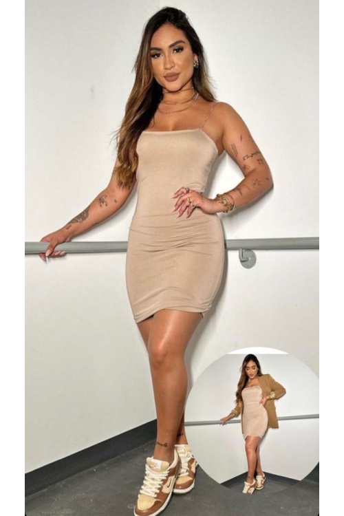 VESTIDO SARA NUDE